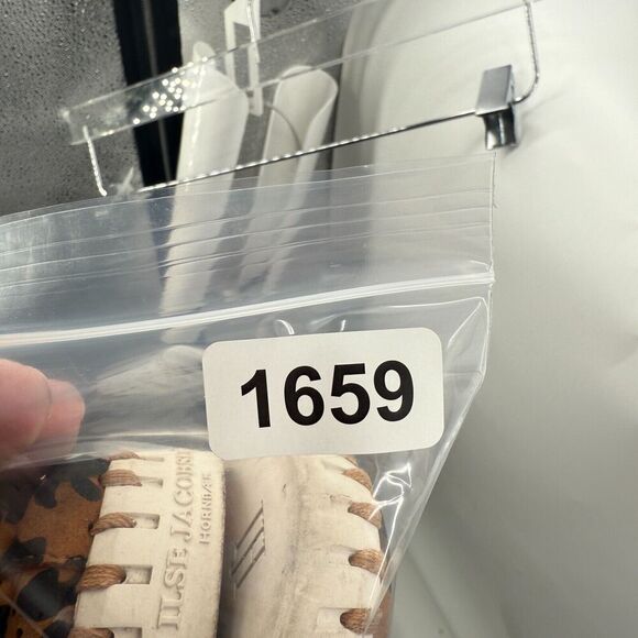 Ilse Jacobsen Women Tulip Flat Size 40 10 Slip On Shoe Brown Perforated Fabric - Picture 14 of 14